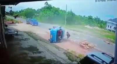 WCGW Trying to overtake another vehicle