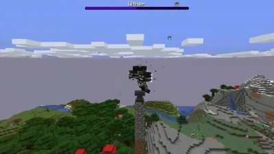 My friends wanted to fight the Wither on our server, so I decided to go full Wile E. Coyote.