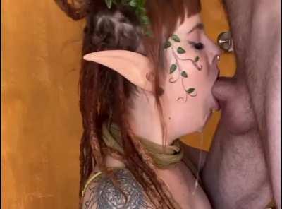 the way her neck widens to make room for his whole cock (oliviajarden)