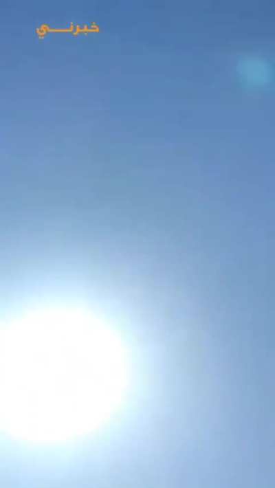 [Full video] Jordanian F16 shoots down Iranian Shahed 136