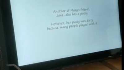 MARY HAS A LITTLE PINK PUSSY