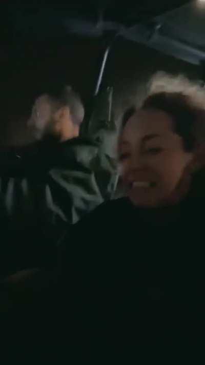 …. Doing donuts in a RZR