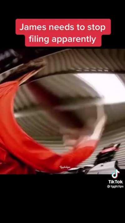 James needs to stop filing