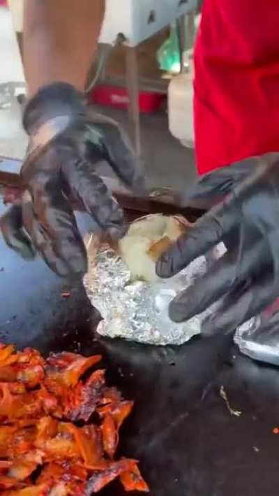 This absolute unit of pork al pastor