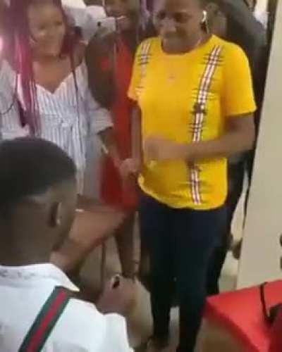 someone put holy water on the ring