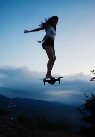 If your hallucinated gf is not dancing on top of a Government drone monitoring your compound then she does not love you.