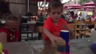 This kid is going places. Not college but places.