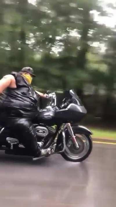 That unit of a biker