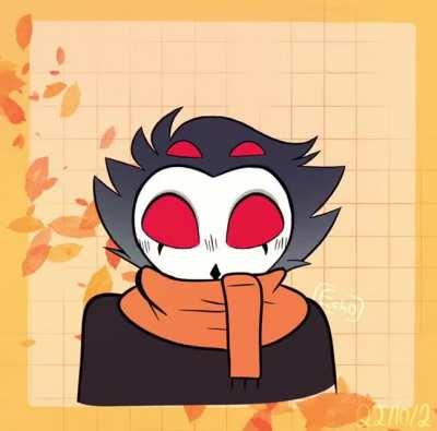 It’s autumn and I wanted to animate something cute, so I made this!! (art by @summerbean2564)