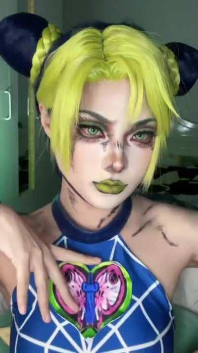 The best Jolyne Cujoh cosplay I have ever seen ð¥ 10/10 makeup