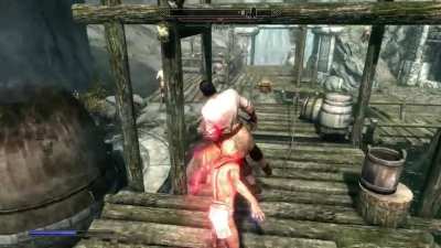 How to Kill with a Wheelbarrow in Skyrim