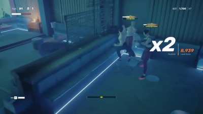 Dodged a Low and a High attack at the same time. (Grandmaster Difficulty.)