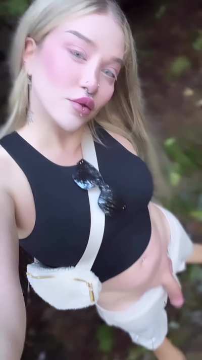 I love spending time outside 