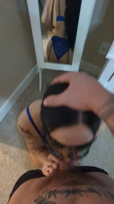 You can use my throat whenever you want