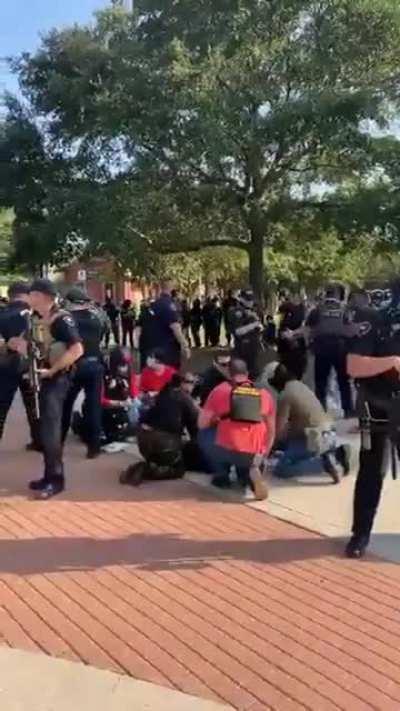 Man gets shot accidentally at a NFAC rally in Lafayette, LA