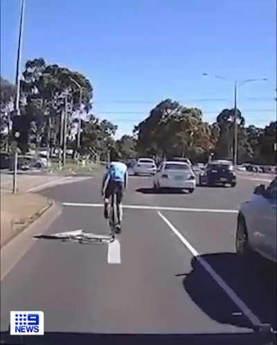 Idiot driver in a BMW