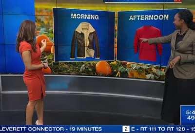 Shiri Spear Boston 25 9.30.22 full body (what a tight ass)