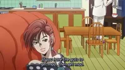 Kira listening to a vocal on a whole nother level