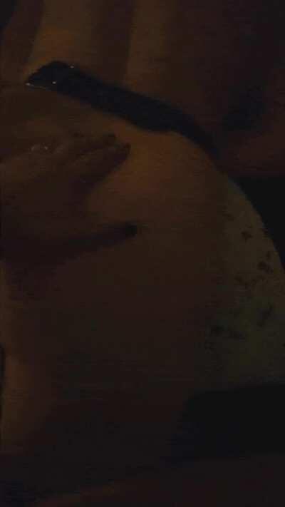 Love slapping my boys girly bubblebutt after giving him a good fuck