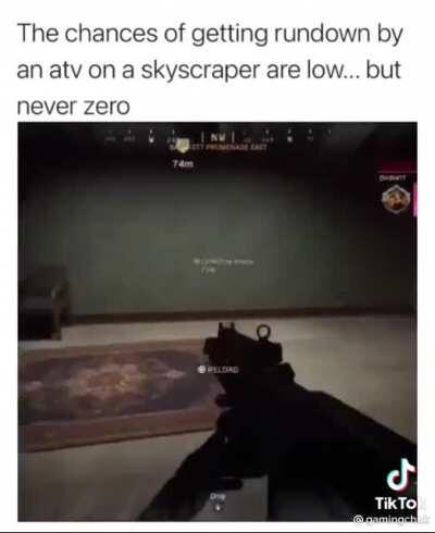 How did he even get in there