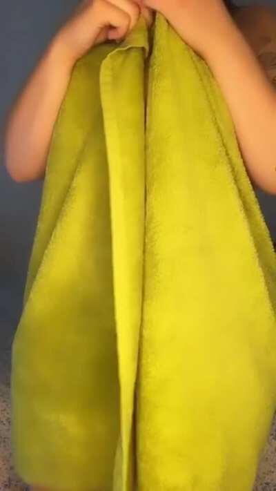 Fresh out the shower and ready to get bred