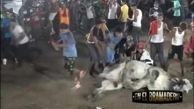 If you mess with the bull you will be kicked