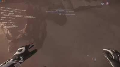 Took a missile and suffered full system failure, ejected, survived to see the wreck of the Connie I had just destroyed falling to the surface, ran to shubin, was rescued by a random player for 35k auec. Filled with buggy aspects but gives me hope for futu