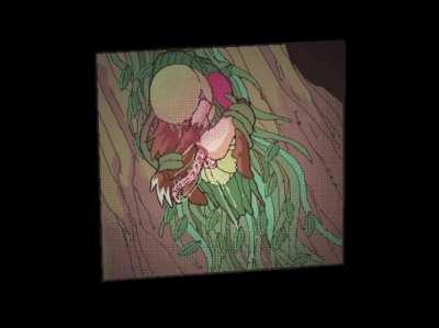 Nona Meets The Wall Eater In Wolf's Dungeon