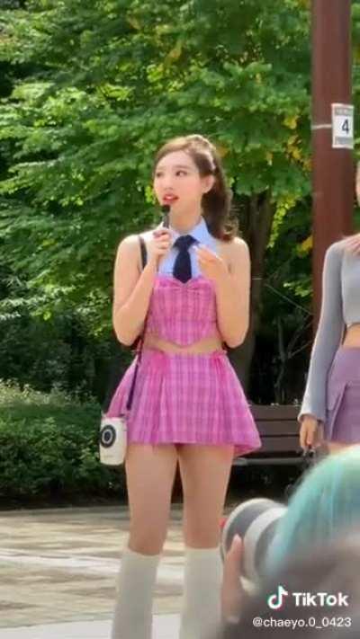 Nayeon upskirt