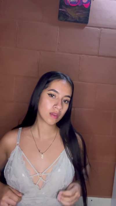 Is it okay for you to cum on my tits?