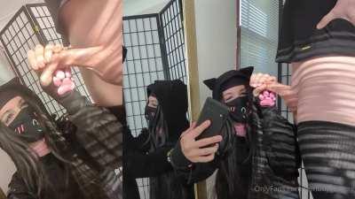 Sissy Cumming Almost Hands Free!