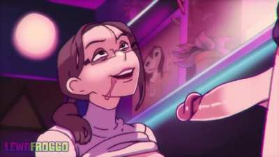 Such a good girlfriend...