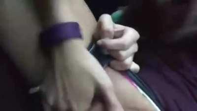 Three Fingers Deep At The Campus Parking Lot