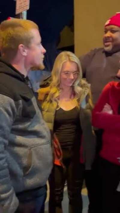 Antimask covidiot Evangelical fanatics invaded skid row to superspread the virus among the homeless. They even rejected hand sanitizer.