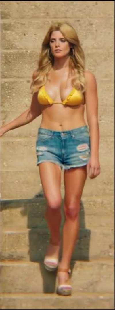 Ashley Greene - Bikini 3 of 6 - Slowed, Looped, Cropped, AI'd and RIFE'd