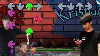 Friday Night Funkin but its Pewdiepie VS Kristian PH