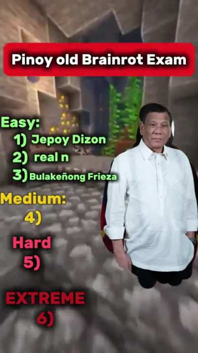 Pinoy BrainRot Exam