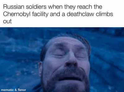 They better have some radaway