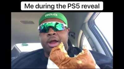 Me during the PS5 reveal 😕