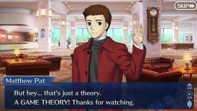 but hey that's just a theory...