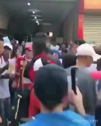 Brazil street party on top of a trampoline with tw3 song, great day!