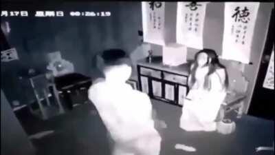 Pyro after kidnapping ivory in retaliation for being exposed