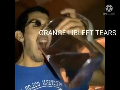 Funny colour already there