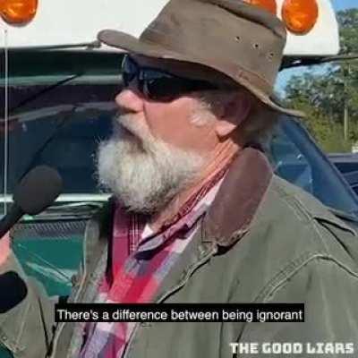 Trump Supporter: Biden voters are being 