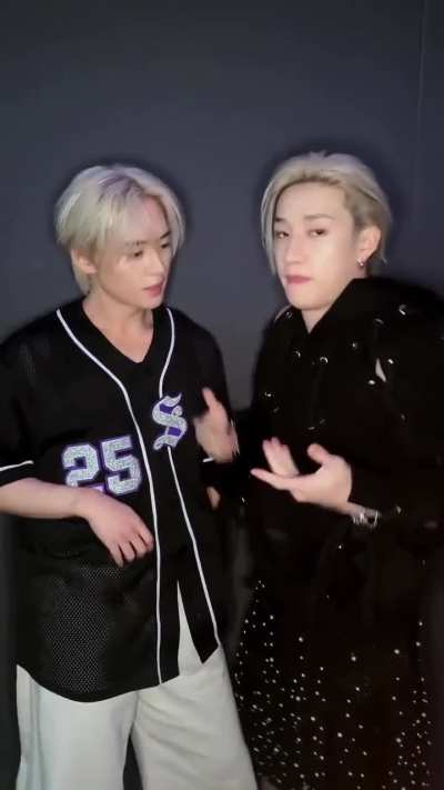 251014 Stray Kids Instagram Update with Bang Chan and Lee Know