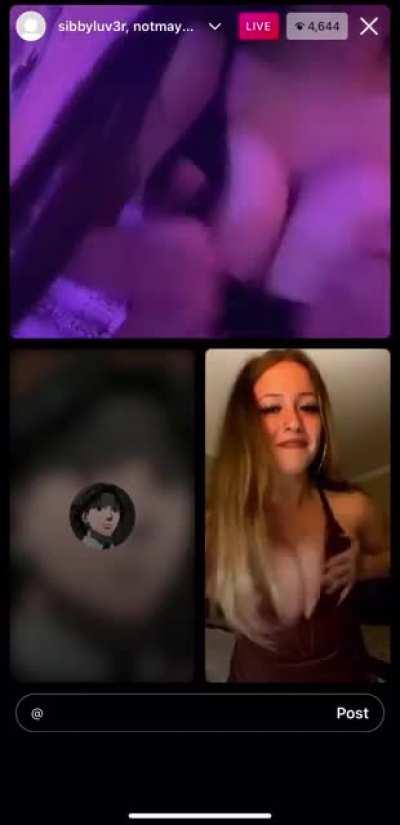 Some clapping from both girls