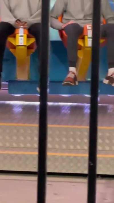 Observe: humans being humans