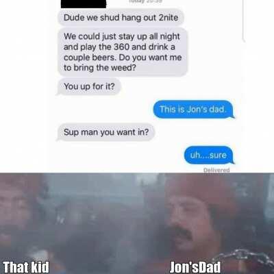 Jon's not here man!