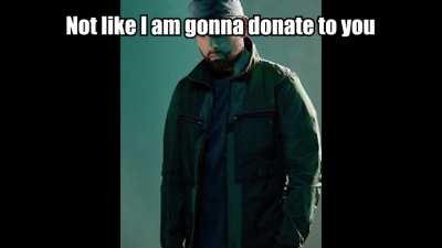 Eminem reviews Pls Donate