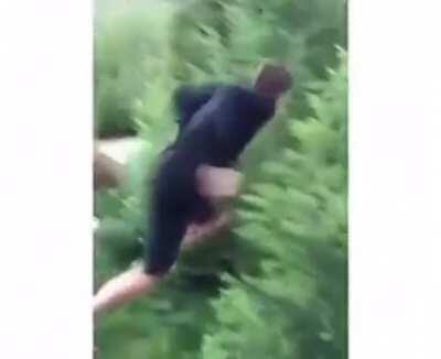 WCGW trying to be a ninja